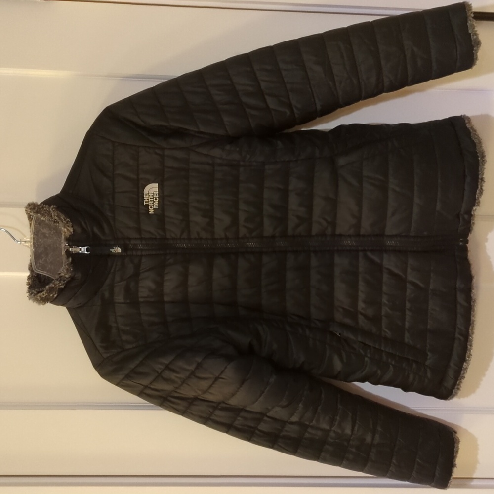 Girl's XL (18) North Face Reversible Mossbud Jacket